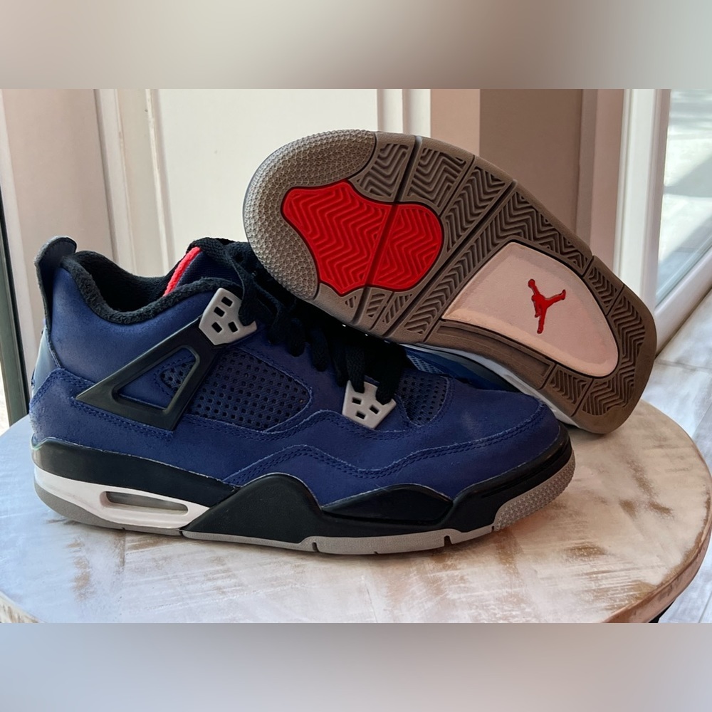 Nike Air Jordan 4 Winter Loyal Blue size 7 Sneakers
